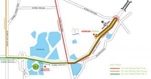 Vị trí dự án gamuda gardens