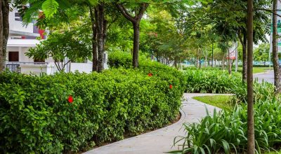 Không gian xanh tại gamuda gardens