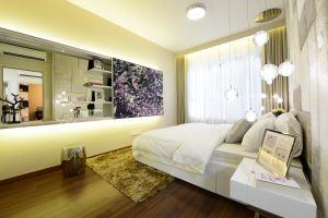 Phòng ngủ chung cư Gamuda Gardens