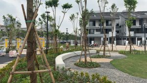 Cảnh quan khu iris homes gamuda