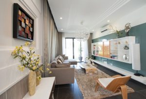 Phòng khách liền kề st5 gamuda