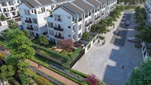 Mô trường sống xanh tại Liền Kề gamuda dahlia homes