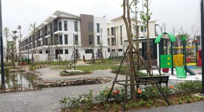 ảnh thực tế khi bàn giao khu liền kề st4 Gamuda