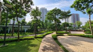 Không gian xanh khu đô thị Gamuda Gardens