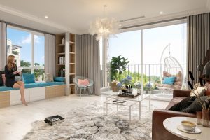 Nội thất biệt thự Đỗ Quyên gamuda