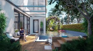 Tiểu cảnh biệt thự Azalea Homes gamuda