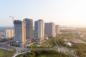 Tiến độ các tòa chung cư gamuda