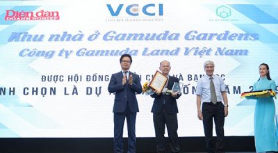 Gamuda Gardens nhận giải thưởng khu đô thị đáng sống nhất Hà Nội