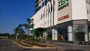 Sảnh chung cư the zen residence