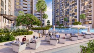 Cảnh quan chung cư The dandelion Residence