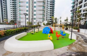 Khu vui chơi cho trẻ em chung cư The Zen residene