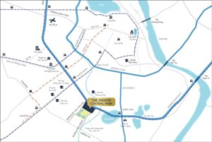 Vị trí the manor central park