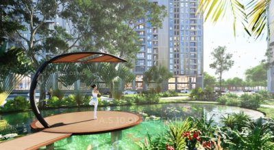 Cảnh quan chung cư Feliz Homes Hoàng Mai