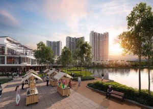 Chung cư trong công viên Yên Sở