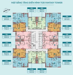 mặt bằng tòa Fantasy