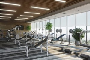 Phòng Gym chung cư Central Residence