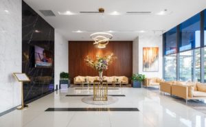 Sảnh lễ tân the zen gamuda