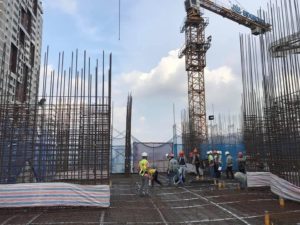 tiến độ thi công chung cư feliz homes