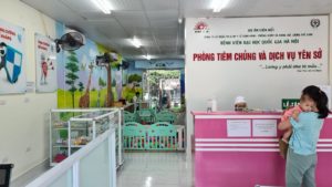 Phòng tiêm vacxin dịch vụ tại Gamuda
