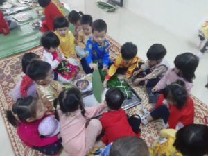 Hoạt động ngoại khóa trường mầm non tâm an gamuda