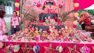 Mâm cỗ khổng lồ tết trung thu Gamuda