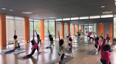 dạy yoga câu lạc bộ gamuda garden